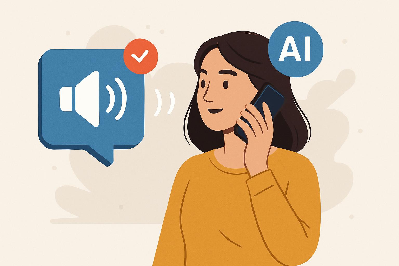 Come migliorare la customer experience con notifiche vocali personalizzate AI