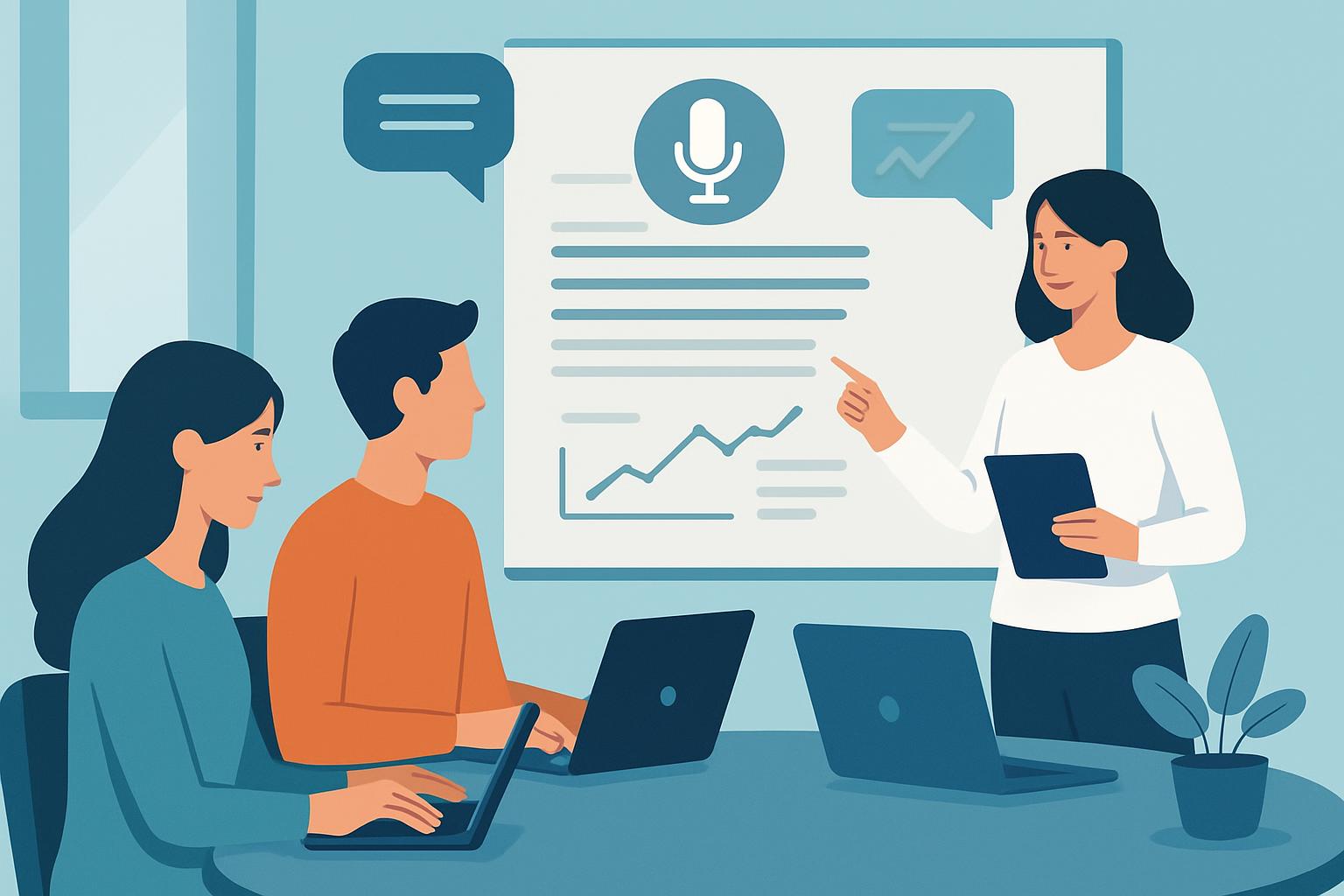 Come sfruttare la trascrizione automatica per migliorare la formazione aziendale